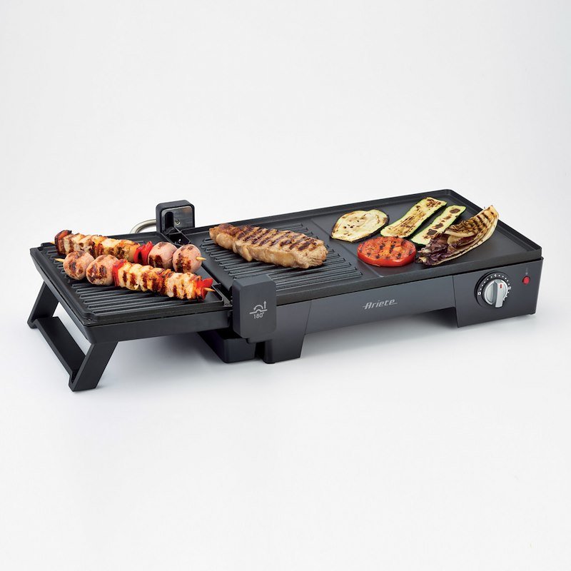Ariete Bistecchiera Multi Grill 3 in 1 1916 Nero