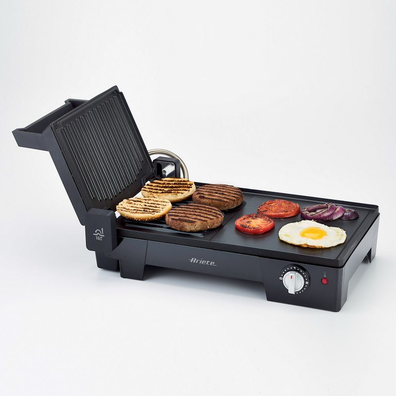 Ariete Bistecchiera Multi Grill 3 in 1 1916 Nero