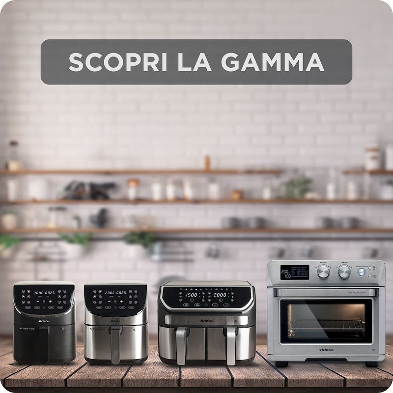 Ariete Friggitrice ad aria 4628 Nero