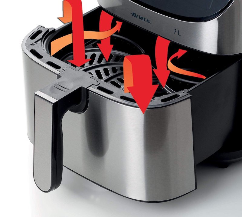 Ariete Friggitrice ad aria 4628 Nero