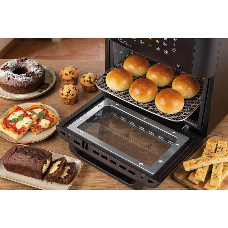 Ariete Friggitrice ad aria Air Fryer Oven + Grill 4641 Nero
