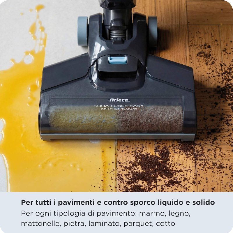 Ariete Lavapavimenti con filo Aquaforce Easy Wash&Vacuum 2487