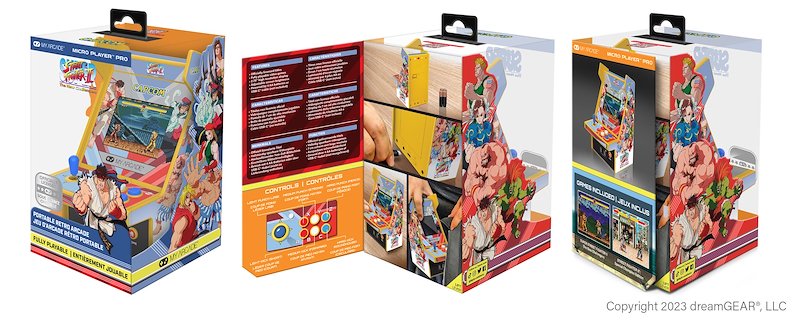 Polyphoto SUPER STREET FIGHTER II MICRO PLAYER PRO Dgunl-4185