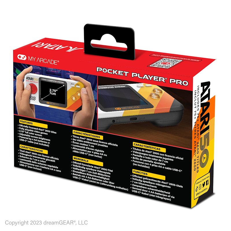 Polyphoto ATARI POCKET PLAYER PRO Dgunl-7015