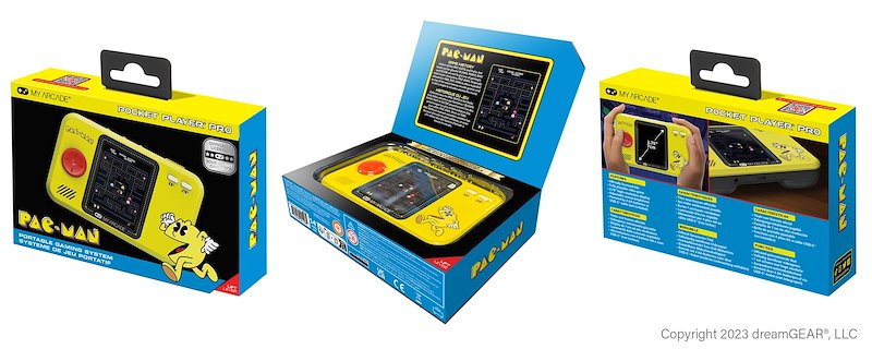 Polyphoto Console portatile PAC-MAN POCKET PLAYER PRO  Dgunl-4198
