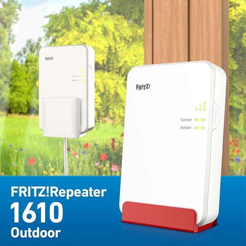 Avm FRITZ!Repeater 1610 Outdoor (Edition International) Extender 3000 Ax3000