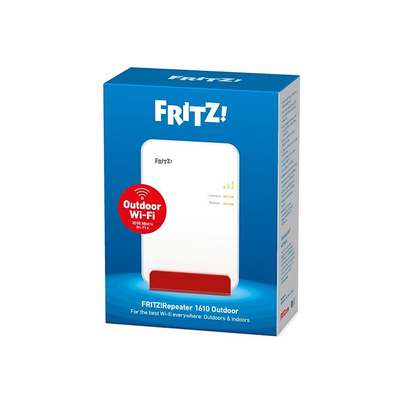 Avm FRITZ!Repeater 1610 Outdoor (Edition International) Extender 3000 Ax3000