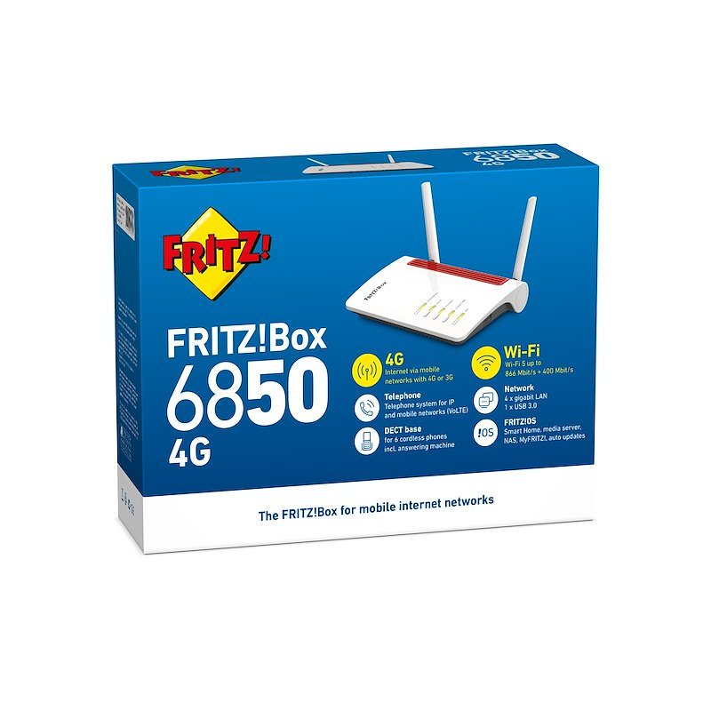 Avm Fritz Modem-Router Fritz!box 6850 4G Lte International