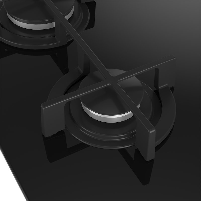 Beko Piano Cottura Gas HILG64225SB Nero