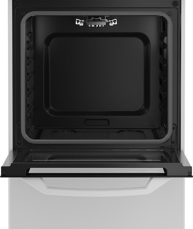 Beko Cucina Gas con Forno Gas CSG42009DW  Nero, Bianco