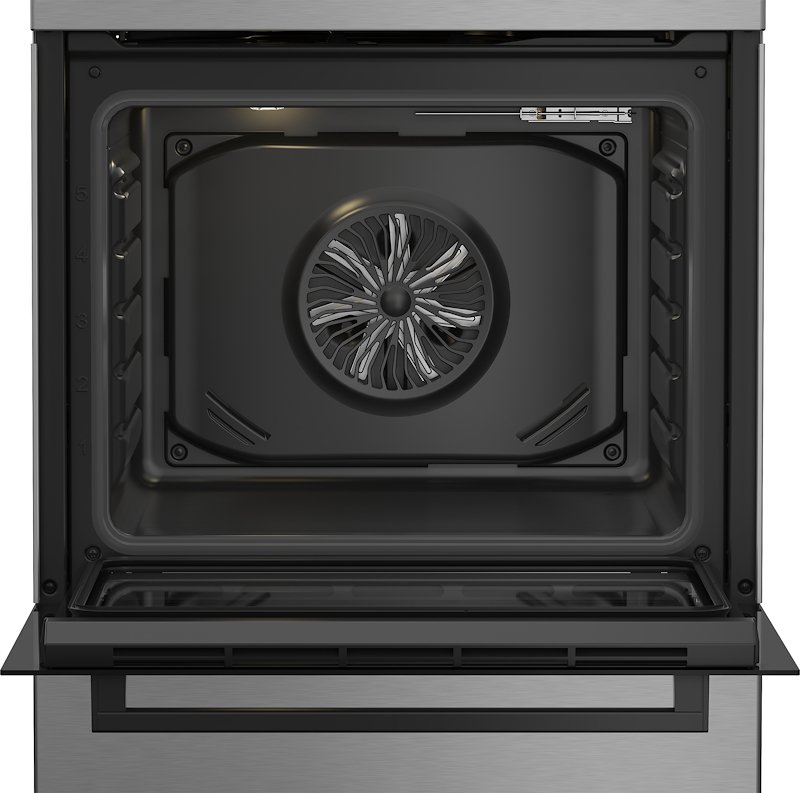 Beko Cucina Gas Forno Elettrico FBE62120XD Grigio/Inox