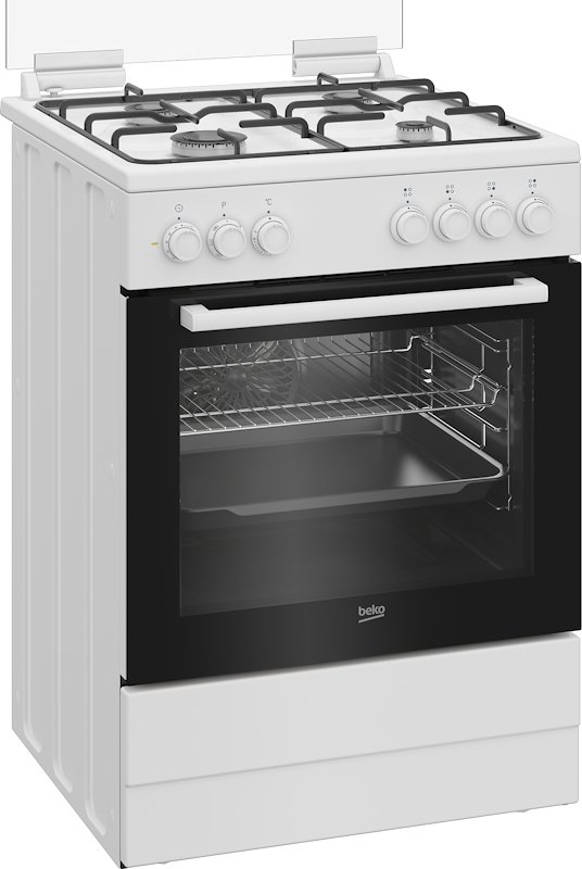 Beko Cucina Gas Forno Gas FBE62011WC Bianco