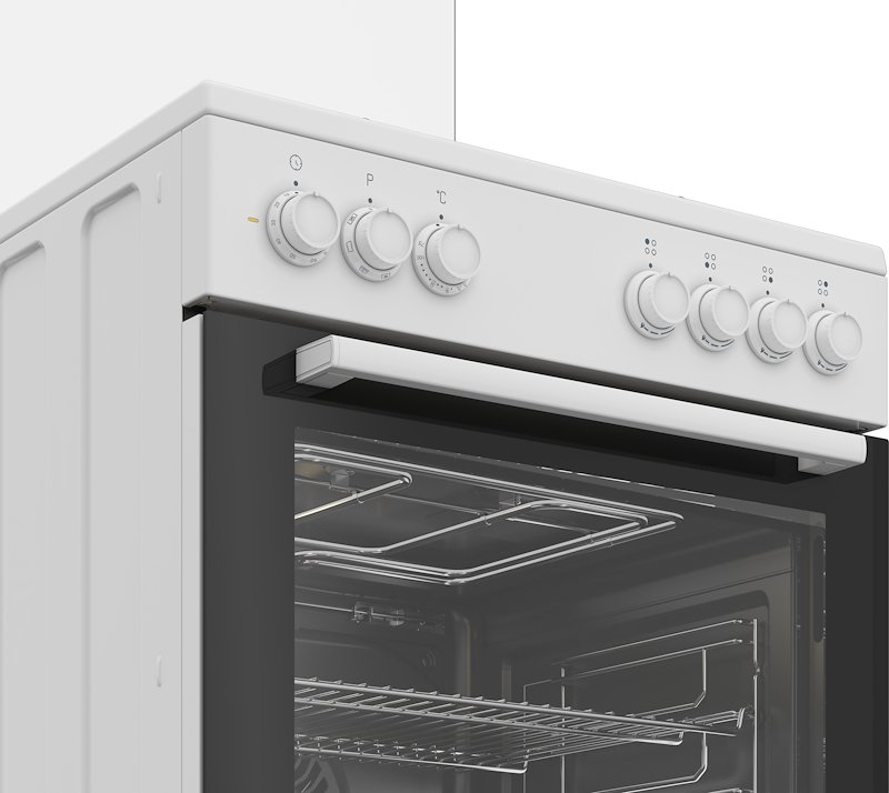 Beko Cucina Gas Forno Gas FBE62011WC Bianco