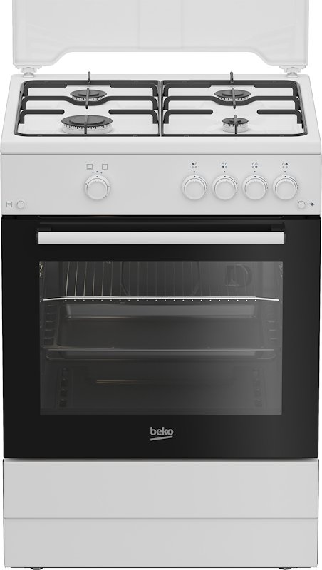 Beko Cucina Gas Forno Gas FBG62010DW Bianco