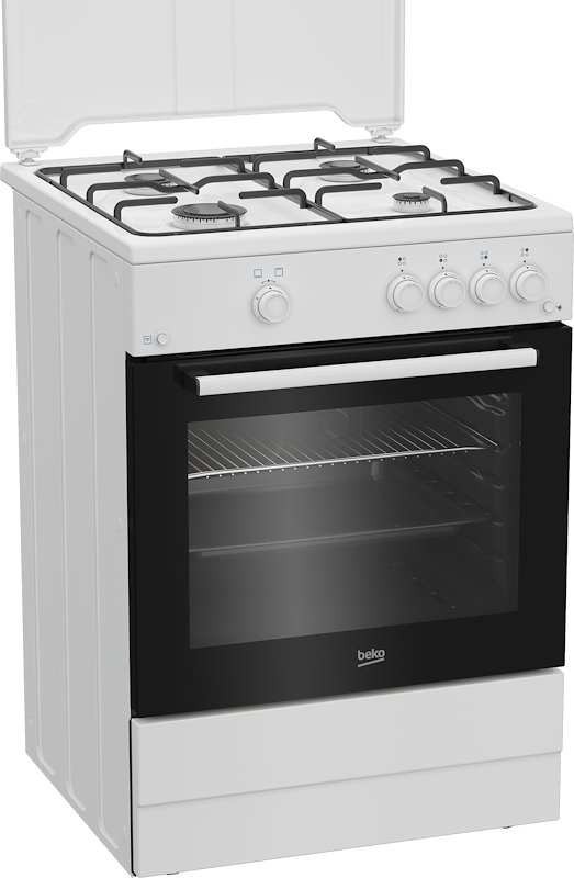 Beko Cucina Gas Forno Gas FBG62010DW Bianco