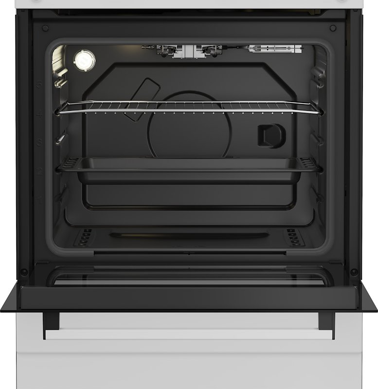 Beko Cucina Gas Forno Gas FBG62010DW Bianco