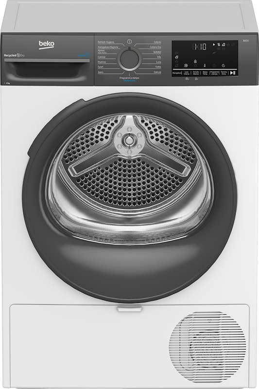 Beko Asciugatrice 8KG Bmeut481sai_it Grigio|bianco