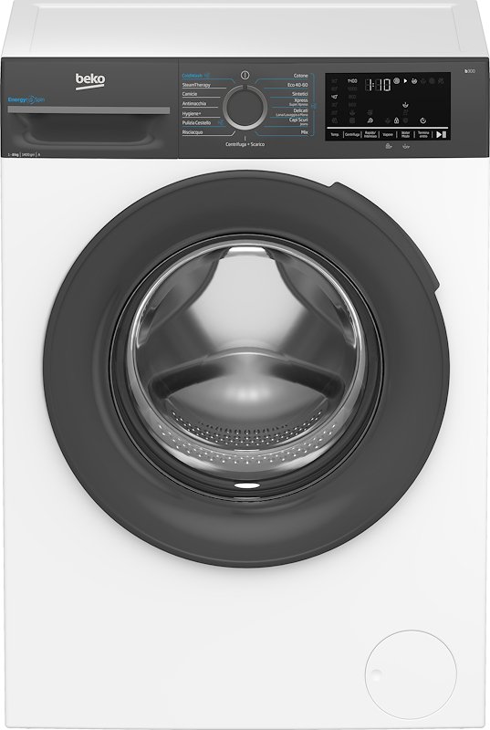 Beko Lavatrice 8kg Bmweu8147da Antracite  Bianco