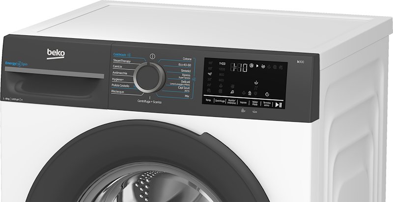 Beko Lavatrice 8kg Bmweu8147da Antracite  Bianco