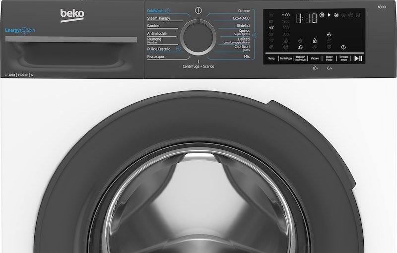 Beko lavatrice 10kg Bmweu10147da Antracite Bianco