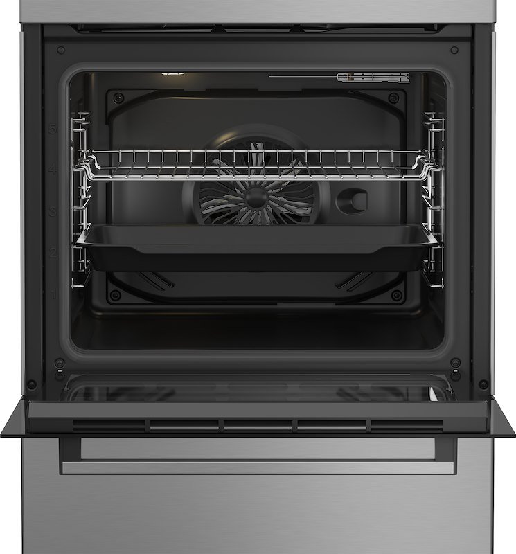 Beko Cucina con Forno Elettrico Fbe69100x Acciaio Inox