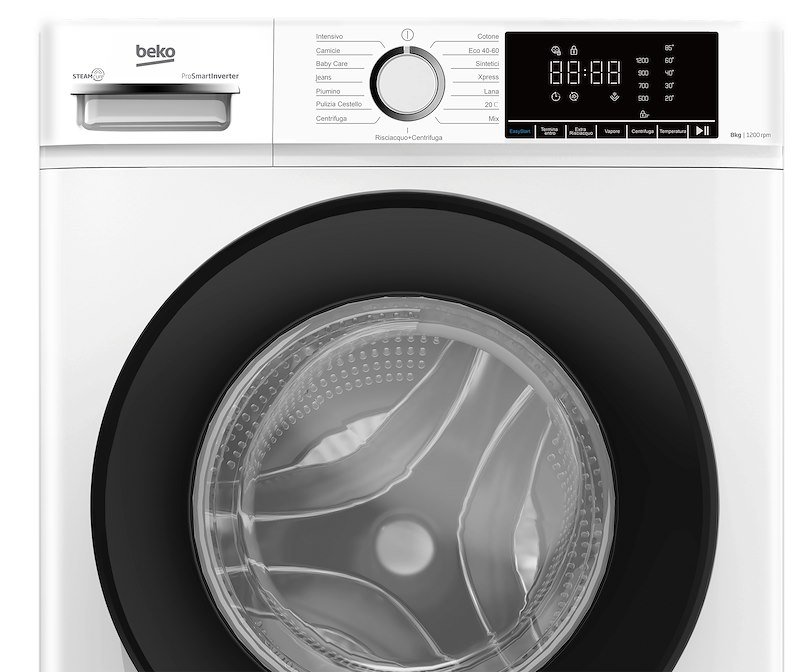 Beko Lavatrice a carica frontale Bmx8126db Bianco