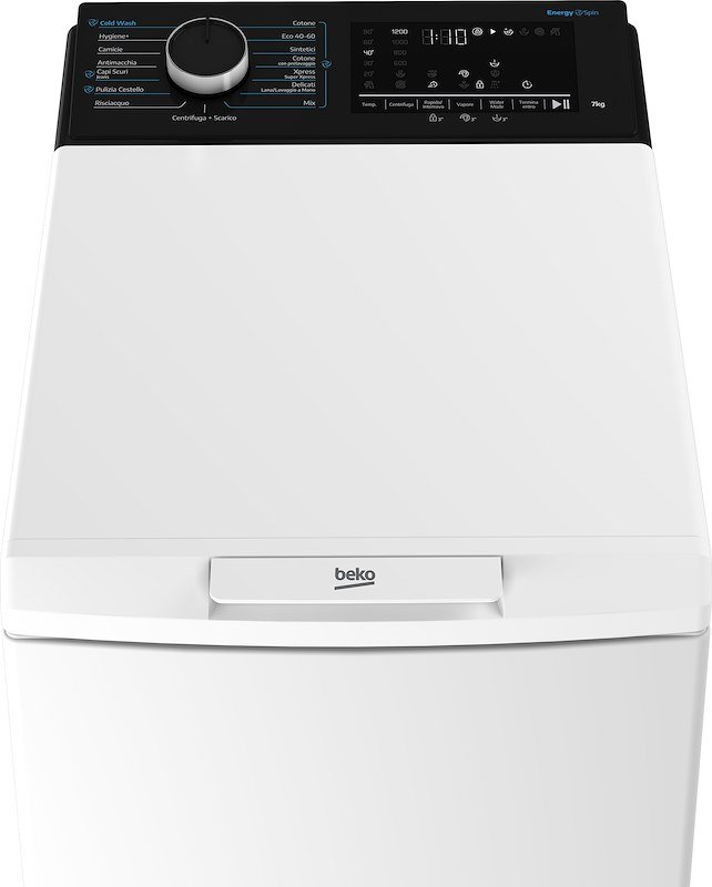 Beko Lavatrice dall'alto 7kg Btlspin 76db It Bianco