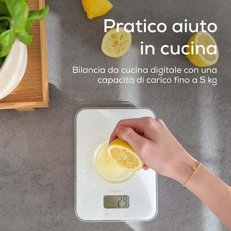 Beurer Bilancia Ks 19 Pure Bianco