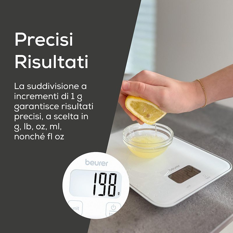 Beurer Bilancia Ks 19 Pure Bianco