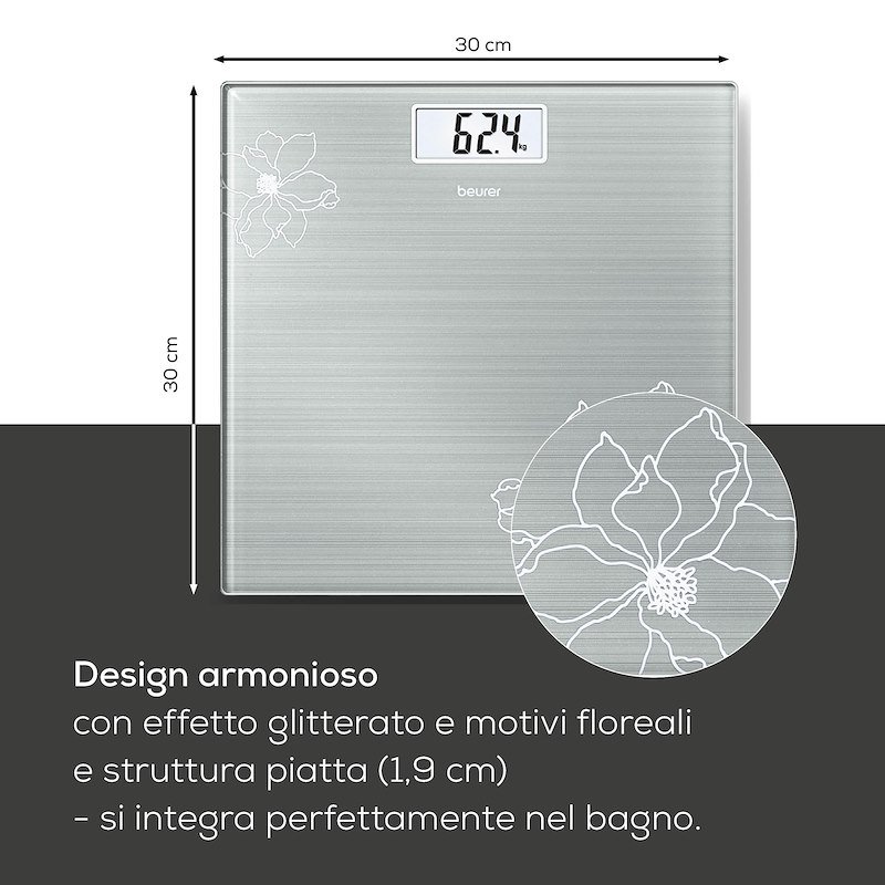 Beurer Bilancia pesapersone Gs 10 Glitter