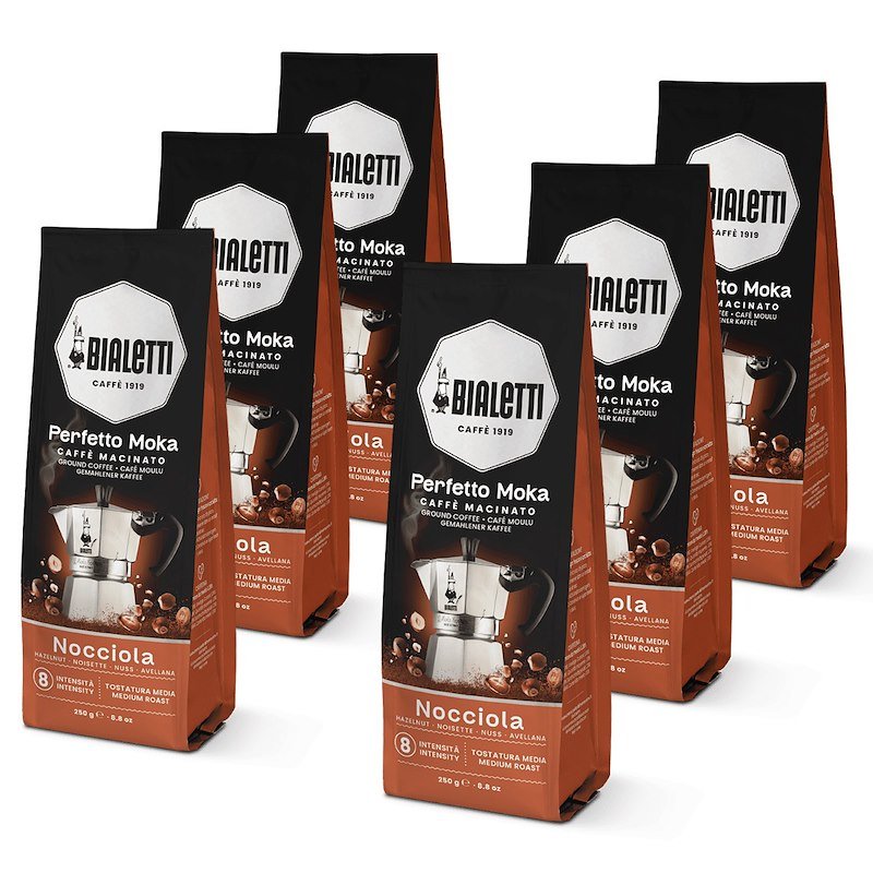 Bialetti Caffè macinato Perfetto Moka Nocciola