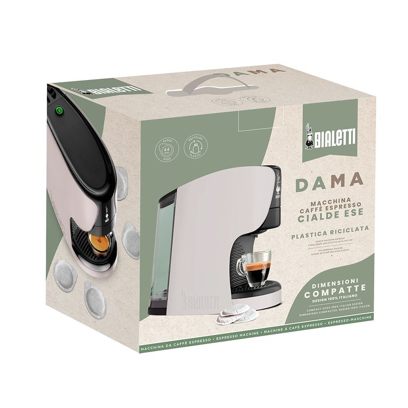 Bialetti BUNDLE macchina da caffè DAMA CIALDE ESE GREY + 30CIALDE