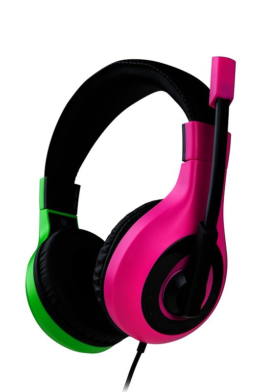 Big Ben Interactive Cuffie stereo gaming per SWITCH™ & NINTENDO SWITCH™ LITE Switchheadsetv1p+g Viola/Verde