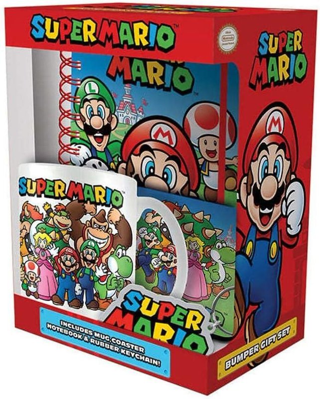 Pyramid Quaderno Supermario Set 4 in 1 GP85388