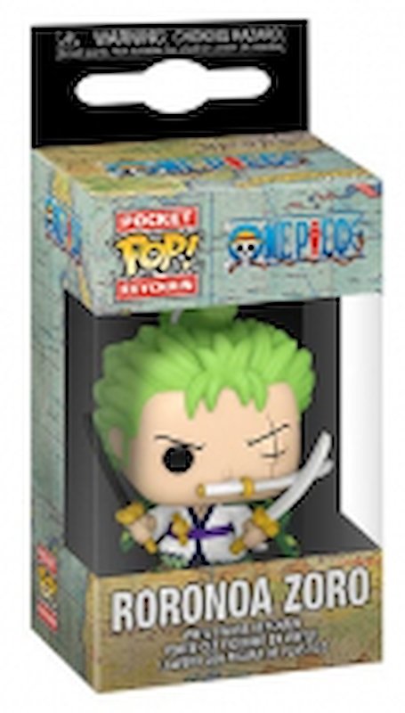 Funko Pop! Portachiavi One Piece Roronoa Zoro w/Katane