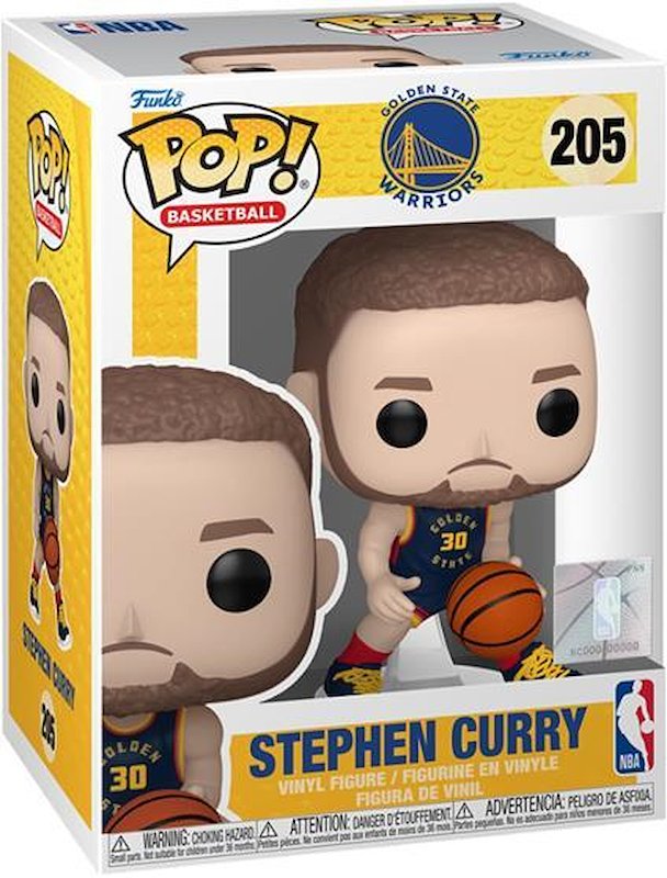 Funko Pop! NBA Golden State Warriors Stephen Curry (City) 205