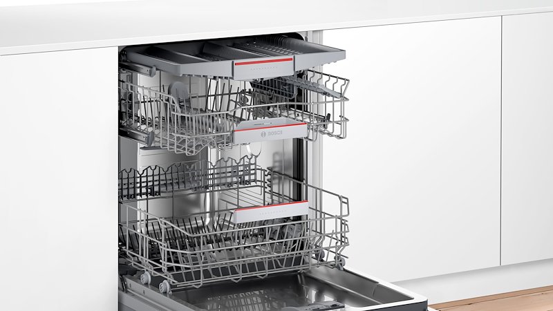 Bosch Lavastoviglie a Incasso SMI4ECS28E Acciaio spazzolato