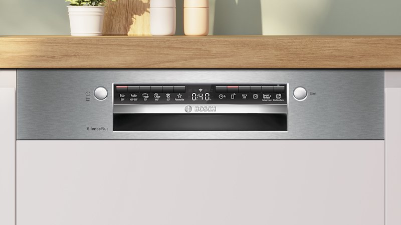 Bosch Lavastoviglie a Incasso SMI4ECS28E Acciaio spazzolato