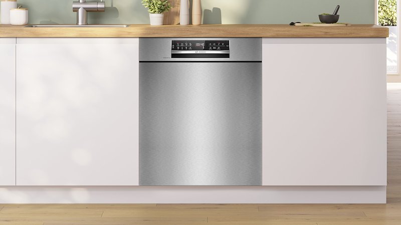 Bosch Lavastoviglie Incasso Smu6ecs12e Acciaio Spazzolato
