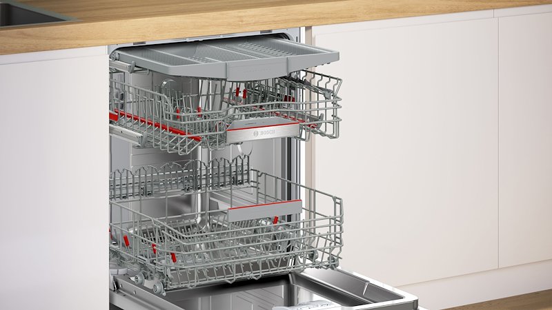 Bosch Lavastoviglie Incasso Smu6ecs12e Acciaio Spazzolato