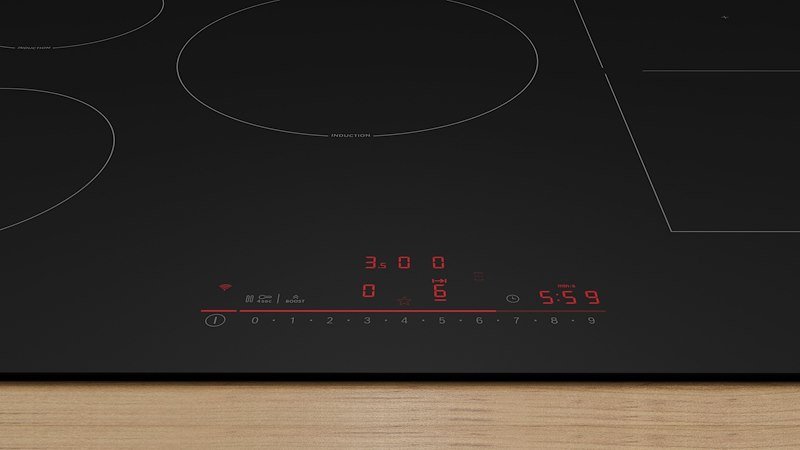Bosch Piano cottura a induzione Serie 6 Pvw81chb1e 	ùNero opaco