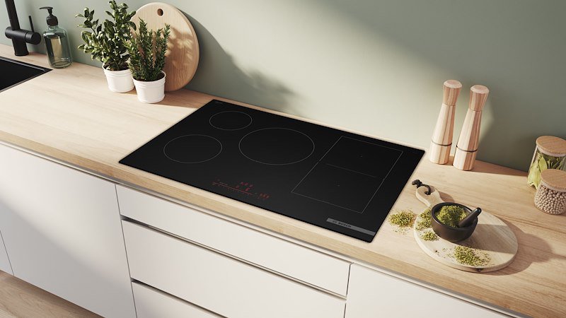 Bosch Piano cottura a induzione Serie 6 Pvw81chb1e 	ùNero opaco