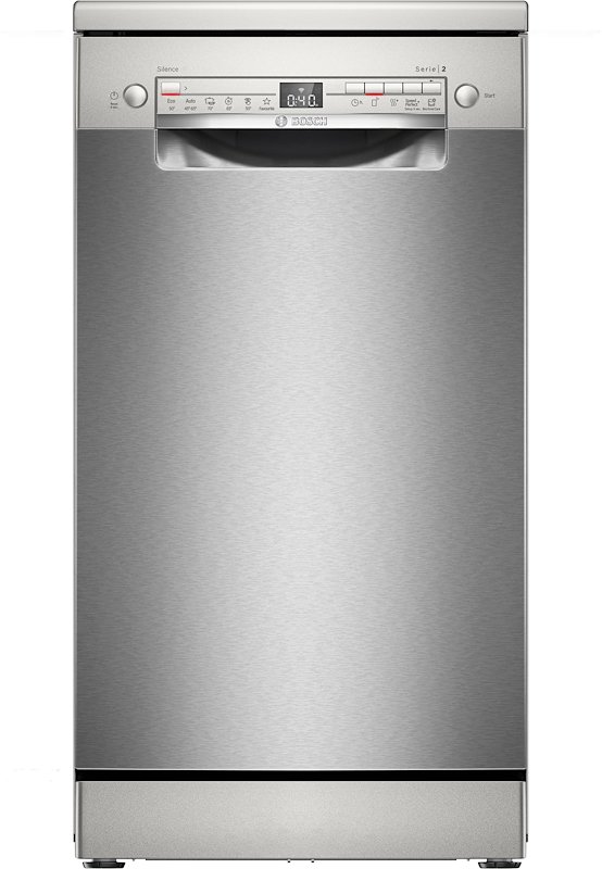 Bosch Lavastoviglie slim Serie 2 Sps2hki58e Acciaio
