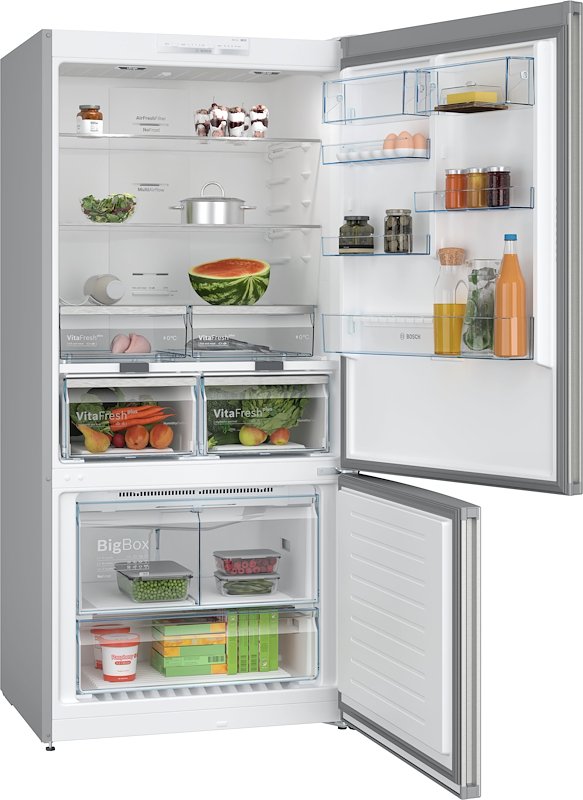 Bosch Frigorifero Combinato KGN86VIEA 631 l Acciaio anti-impronta