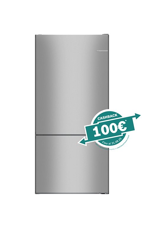 Bosch Frigorifero Combinato KGN86VIEA 631 l Acciaio anti-impronta