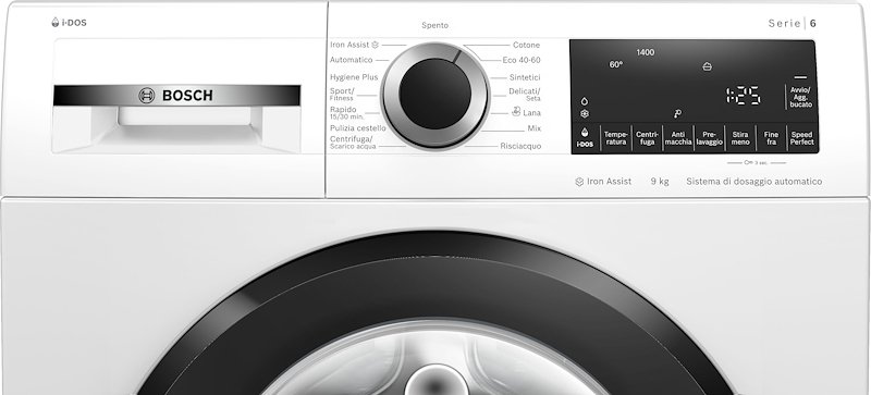 Bosch Lavatrice WGG244F0II SERIE 6 9 Kg Bianco