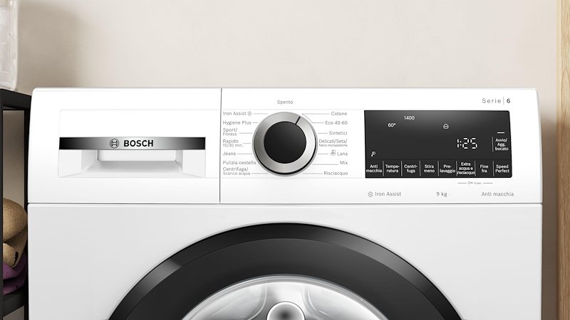 Bosch Lavatrice 9Kg WGG244Z9IT Serie 6 Bianca