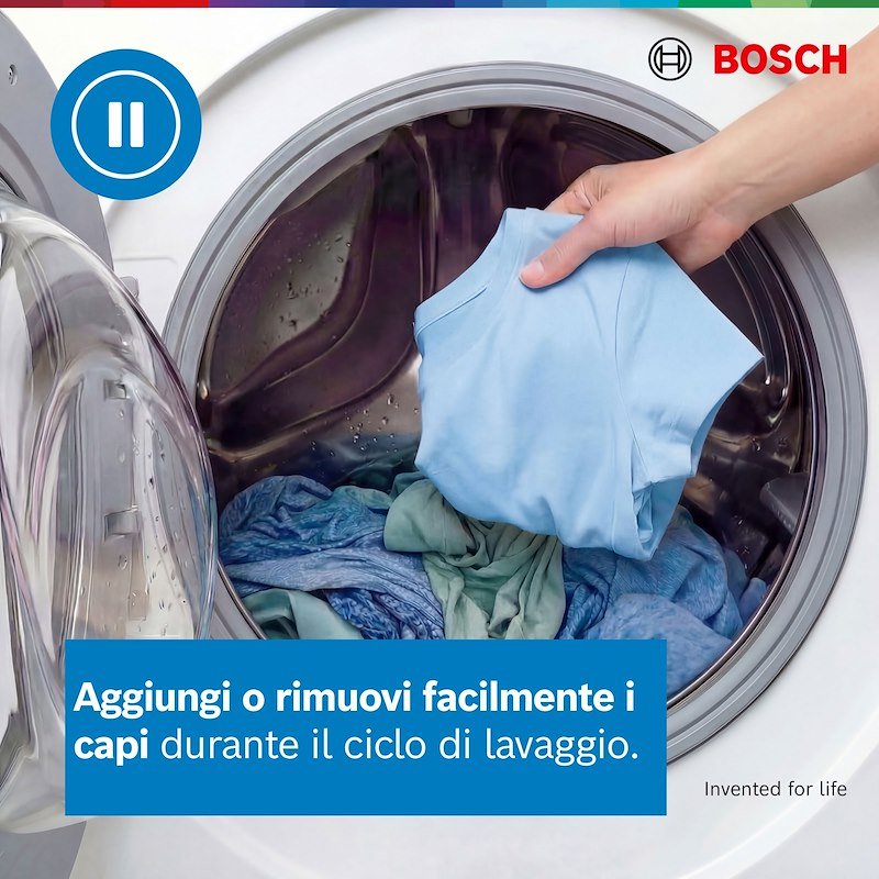 Bosch Lavatrice WGH24400IT SERIE 6 9 Kg Bianca