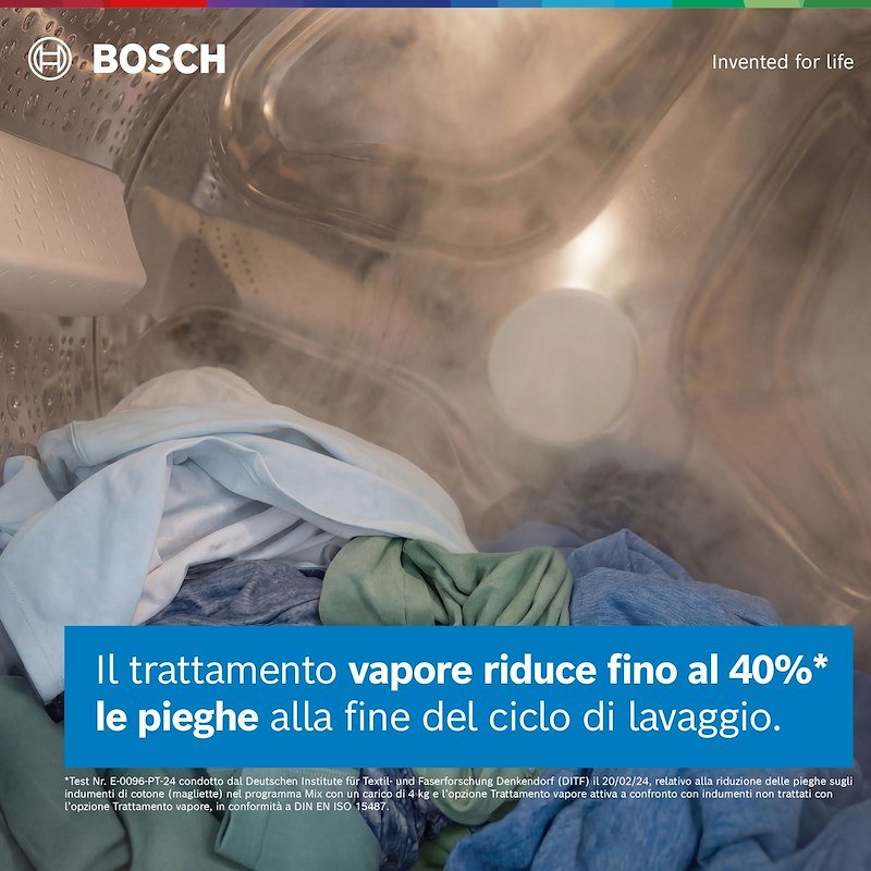 Bosch Lavatrice WGH24400IT SERIE 6 9 Kg Bianca