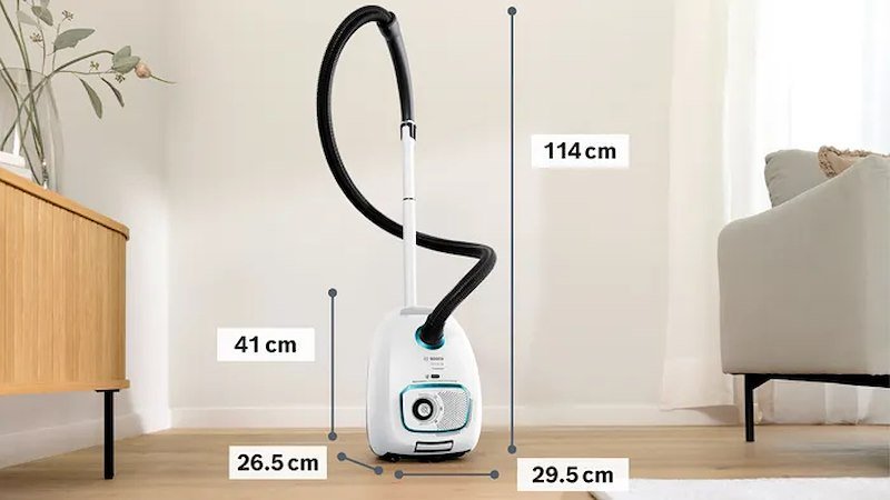 Bosch Aspirapolvere con Sacco BGB41HYG1H Bianco